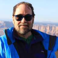 Photo of John Heywood at the Grand Canyon